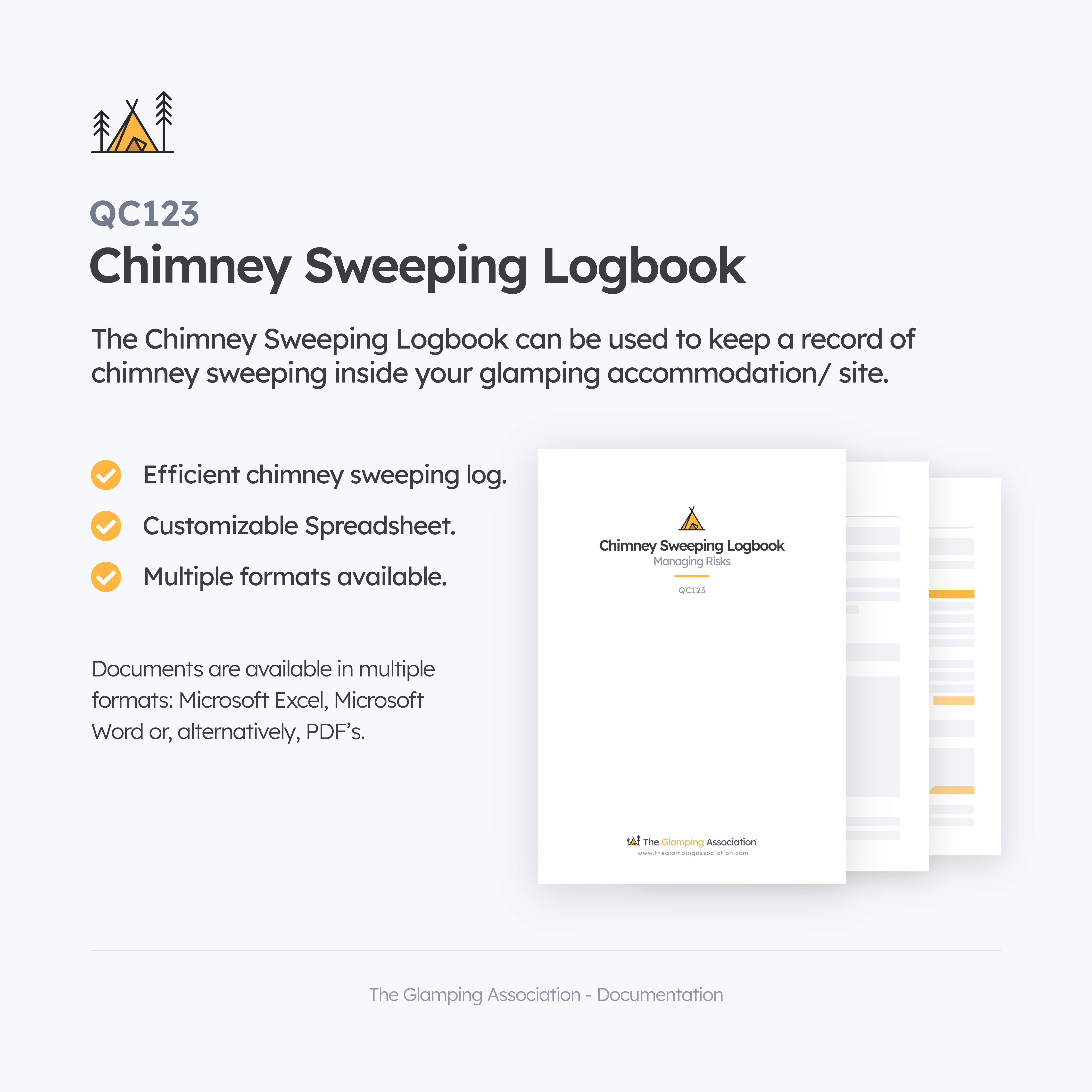 CHIMNEY SWEEPING LOGBOOK Chimney Sweeping Logbook QC123
